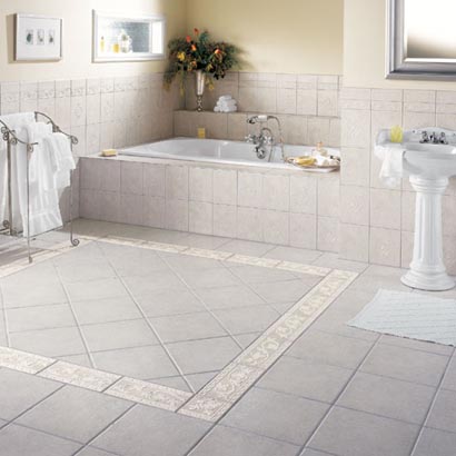 Laying ceramic tiles - planning lay | Tiled floors are durable and